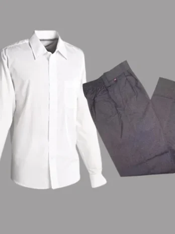 White Shirts And Grey Trousers